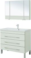 Aquanet 00287655 Верона Комплект мебели для ванной комнаты, белый