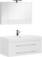 Aquanet 00287696 Нота Комплект мебели для ванной комнаты, белый