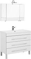 Aquanet 00230322 Верона Комплект мебели для ванной комнаты, белый