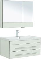 Aquanet 00287653 Верона Комплект мебели для ванной комнаты, белый