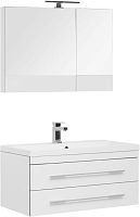 Aquanet 00230312 Верона Комплект мебели для ванной комнаты, белый